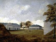 Henry Richard S. Bunnett Fort Lennox oil